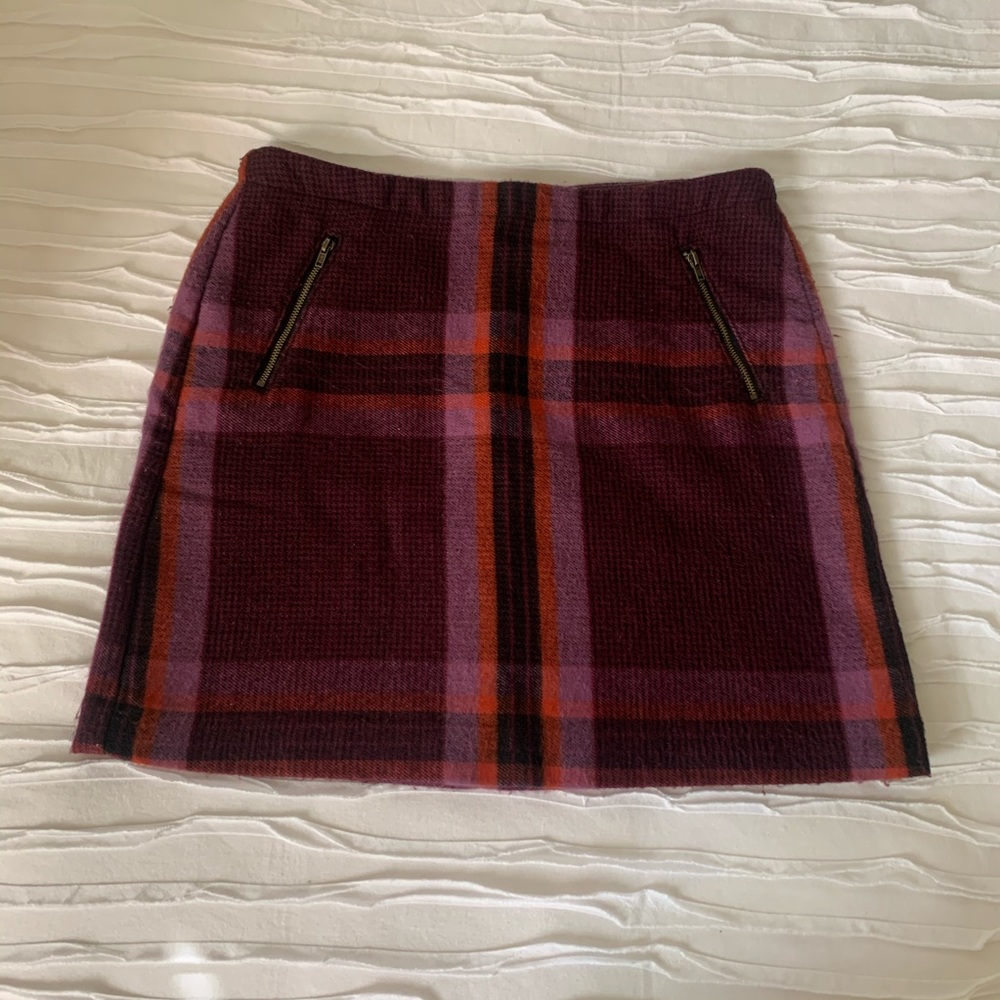 Adorable Pink Plaid mini skirt